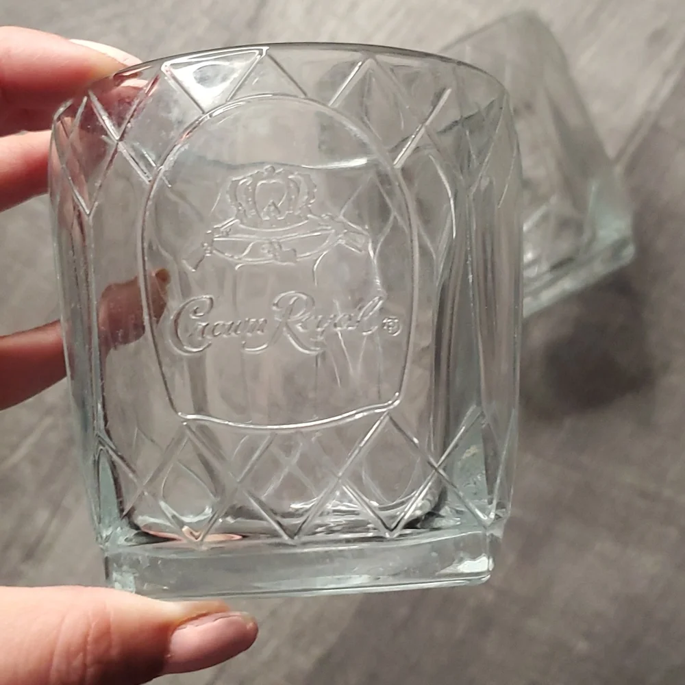 Crown Royal Glass Cups